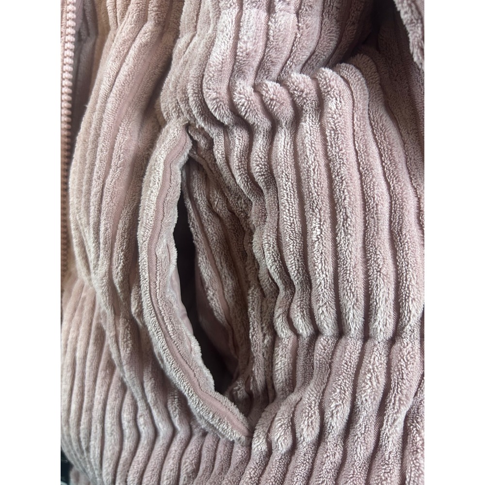 Koolaburra by Ugg Pink Corduroy Puffer Jacket‎ Full Zip Mock Neck M - Picture 9 of 9